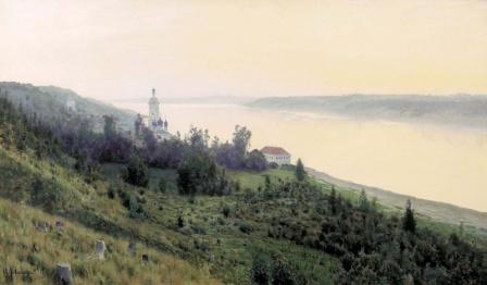 И.Левитан. Вечер.Золотой плес.